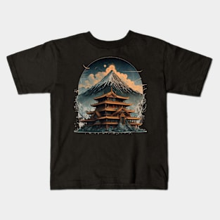 Temple japan Kids T-Shirt